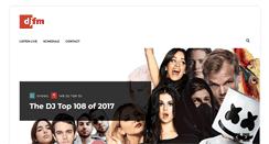 Desktop Screenshot of djfm.ca