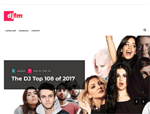 Tablet Screenshot of djfm.ca